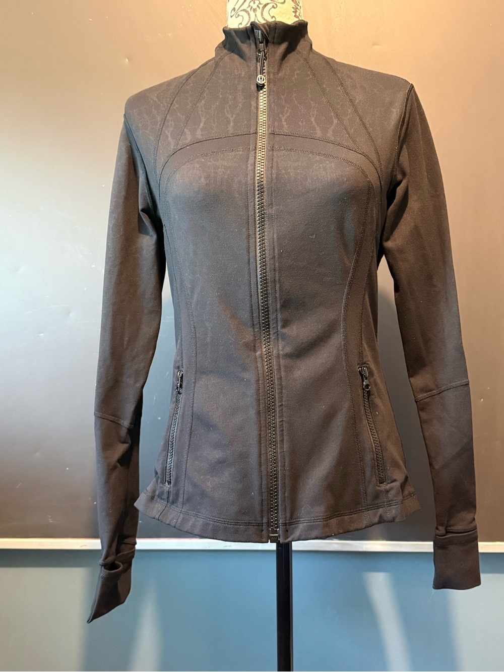 lululemon athletica Define Black Full-Zip Long Sleeve Jacket